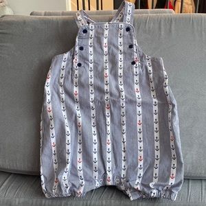 Janie and Jack Layette Overalls